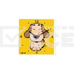 Часы настенные Centek СТ-7103 <Dog> (щенок) 25х25 см, квадрат, шаговый ход, кварцевый механизм, фото3
