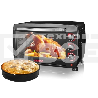 Мини-печь Centek CT-1532-46 (черн) <46л> 2000Вт, таймер 90 мин, 4 режима, max 320°