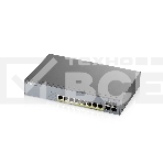Коммутатор Zyxel GS1350-12HP, 10xGE (8xPoE+), 2xSFP, бюджет PoE 130 Вт, дальность передачи питания до 250 м, автоперезагрузка PoE-портов, повышенная защита от перенапряжений и электростатических разрядов, фото3