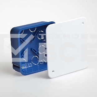 Коробка распр. СП 100х100х45 ГСК IP30 Рувинил 10161