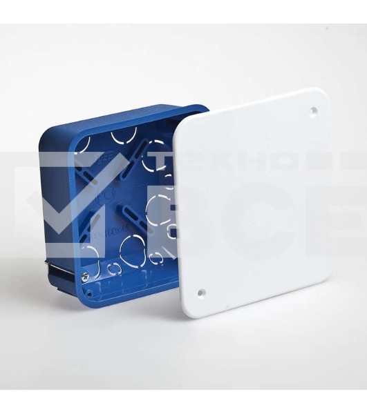 Коробка распр. СП 100х100х45 ГСК IP30 Рувинил 10161