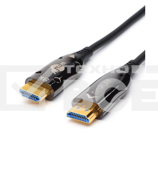 Кабель HDMI 15 м (HIGH speed, Metal gold, Optical) 8K VER 2.1 Кабель HDMI 15 м (HIGH speed, Metal gold, Optical) 8K VER 2.1