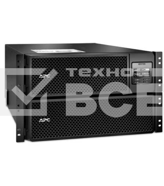 Источник бесперебойного питания APC Smart-UPS SRT SRT8KRMXLI 8000Вт 8000ВА черный
