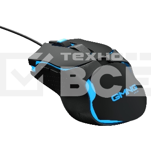 Мышь проводная GMNG 703GM черный, 3200 dpi, USB, кнопки - 6