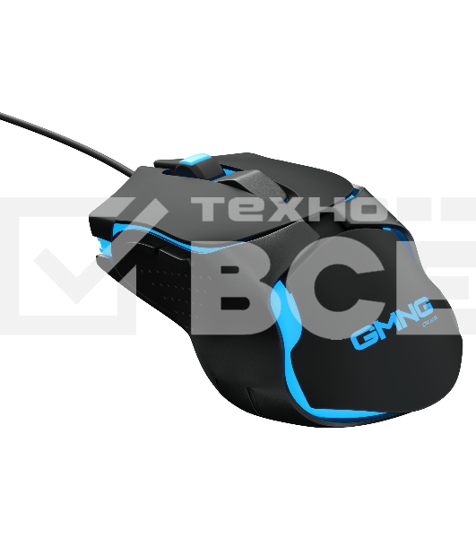 Мышь проводная GMNG 703GM черный, 3200 dpi, USB, кнопки - 6