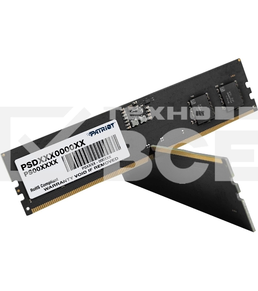 Оперативная память Patriot Signature, DDR5, 32GB (2x16 GB), 4800 MHz, CL40