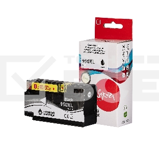 Струйный картридж Sakura CN045AE (№950XL Black) для HP, черный, 73 мл., 2300 к.