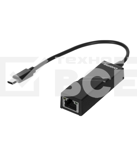 Сетевой адаптер Ethernet Digma D-USBC-LAN100 USB Type-C