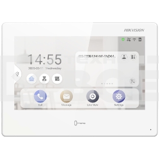 Видеодомофон Hikvision DS-KH9510-WTE1(B) белый