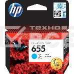 Картридж струйный HP 655 CZ110AE голубой для HP DJ IA 3525/4615/4625/5525/6525 (600стр.), фото5