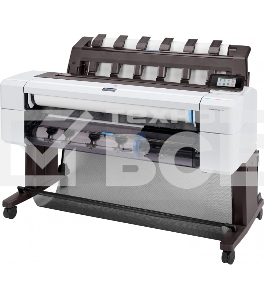Плоттер струйный HP DesignJet T1600dr 36' (3EK12A), A0, цветной, 914 мм, 2400x1200 dpi, USB, Gigabit Ethernet