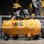 Компрессор воздушный рем. привод BCI3000-T/200, 3,0 кВт, 200 литров, 530 л/мин Denzel, фото6