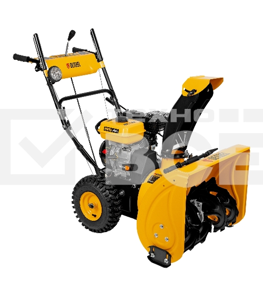 Бензиновая снегоуборочная машина SBM 610, 212cc, ручной старт, фара  Denzel