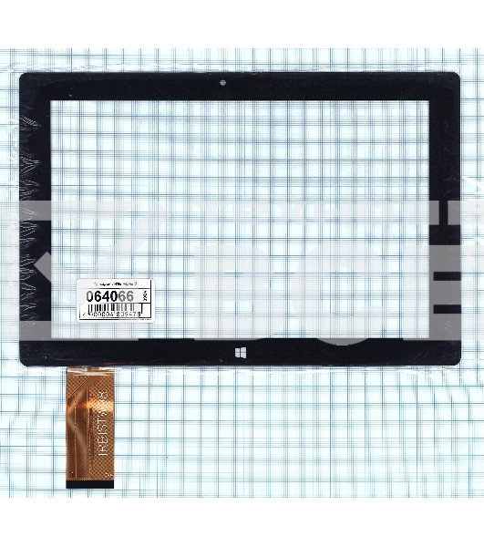 Сенсорное стекло (тачскрин) для Irbis TW98. черное