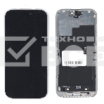 Дисплей (модуль) для Apple iPhone 15 Pro в сборе с тачскрином, черный (OR), фото2