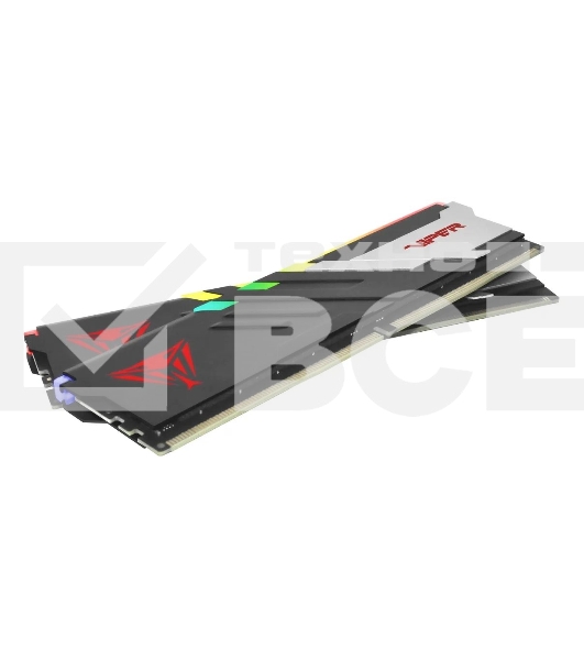 Оперативная память Patriot Viper Venom, DDR5, 32GB (2x16GB), 7200MHz, CL34, с радиаторами, RGB, черный