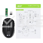 Мышь беспроводная Acer OMR070 черный, 1600 dpi, радиоканал, Bluetooth, USB, кнопки - 6, фото15