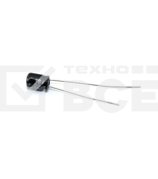 Конденсатор [CHINA] DIP (4*5) ECAP 22UF 16V pins = 1.35MM