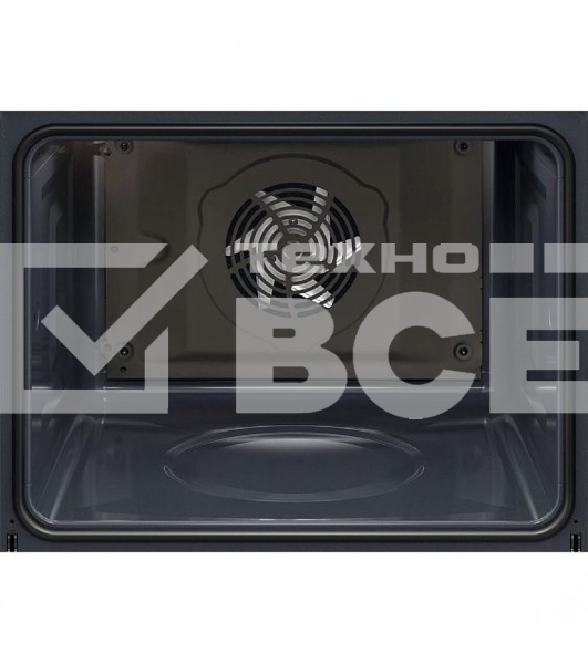 Встраиваемый духовой шкаф с паром Electrolux EOD5F71Z 60 см, каталитическая очистка, 72 л, 8 режимов, черный цвет,направляющие проволочные + телескопические (1 уровень)
