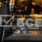 Тиски слесарные Denzel BVH-200, 200 мм, поворотные, стальная направляющая, с наковальней, фото4