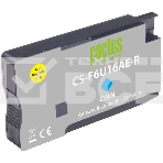 Картридж струйный Cactus CS-F6U16AE-R 953XL голубой (24мл) для HP OJ Pro 7740/8210/8218/8710/8715, фото2