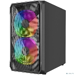 Компьютерный корпус Powercase Mistral Micro A3B ARGb, Tempered Glass, 2x 140мм ARGb PWM+1x 120мм ARGb PWM, черный, mATX (CMMAB-A3-V2), фото3