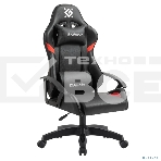 Кресло игровое Defender Sharm черный/крас, класс 2, PU, фото4