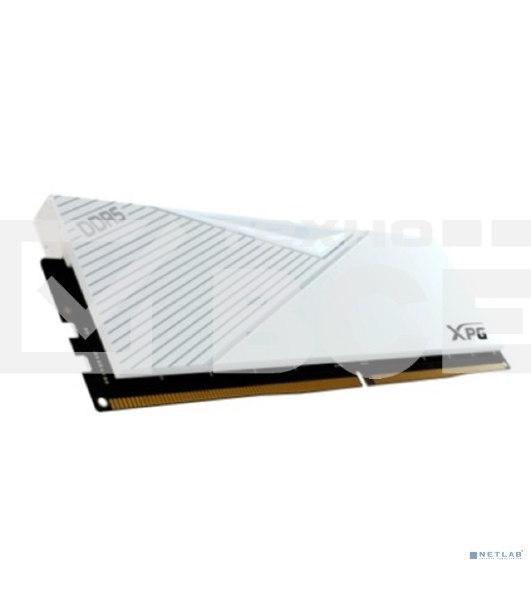 Оперативная память XPG Lancer, DDR5, 32GB (2x16GB), 6400MHz, CL32, DIMM, с радиаторами, белый