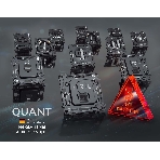 Комплект механизма 1-кл выключателя ALFA Серебро глянец QUANT (AP4010, VM101) MA401010, фото3