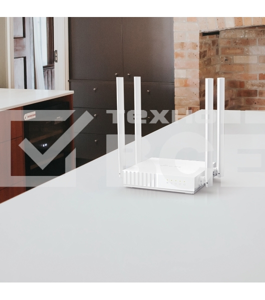 Роутер беспроводной TP-Link Archer C24 AC750 10/100BASE-TX белый