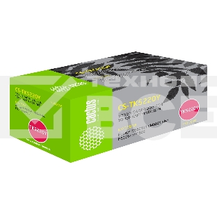 Картридж лазерный Cactus CS-TK5220Y желтый (1200 стр.) для Kyocera Ecosys M5521cdn/M5521cdw/P5021cdn/P5021cdw