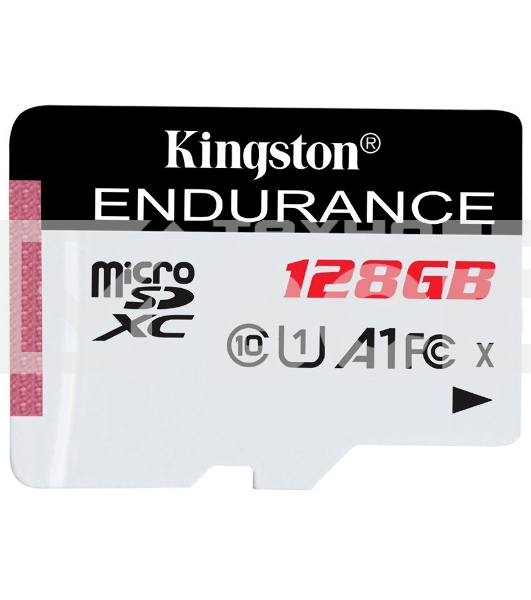 Флеш карта microSD 128GB Kingston microSDНC Class 10 A1 UHS-I Endurance 95R/45W Card Only