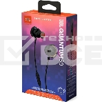 Наушники JBL Quantum 50 (накладные), черный Сопротивление 16 Ом, силиконовые вкладыши трех размеров, вес 21.5г, цвет черный, фото3