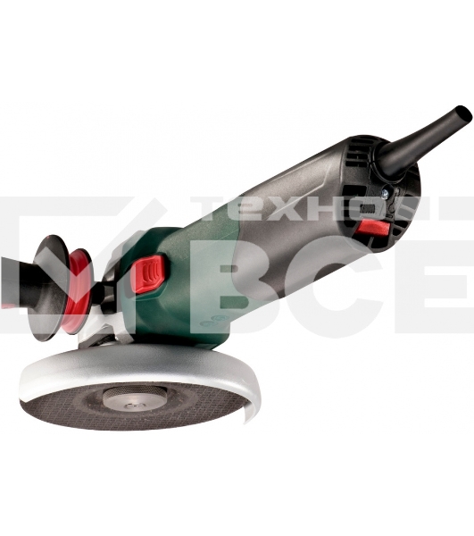 Шлифмашина угловая Metabo WE 15-125 Quick 1550вт, 125мм, 3.5Нм,эл-ка, 11000 об/мин, кейс, вес 2.5 кг
