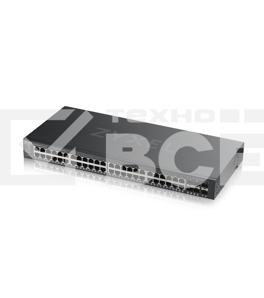 Гибридный L2 коммутатор Zyxel NebulaFlex Pro GS2210-50, rack 19
