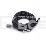 Кабель HDMI 15 м (HIGH speed, Metal gold, Optical) 8K VER 2.1 Кабель HDMI 15 м (HIGH speed, Metal gold, Optical) 8K VER 2.1, фото4