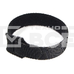 Хомуты-липучки на основе ленты Velcro VT-145x11BK 145 x 11 мм, черные (12 шт.), фото2