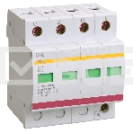 Ограничитель перенапряжения ОПС1-C 4P ИЭК MOP20-4-C, фото3