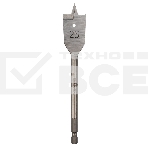 Сверло перовое по дереву Kranz 25х152 мм, шестигранный хвостовик, фото2