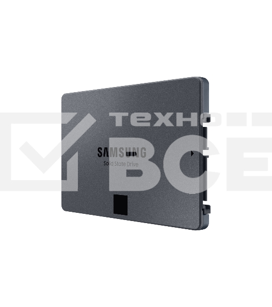 Накопитель SSD Samsung 870 QVO, 2Tb, SATA III, 2.5