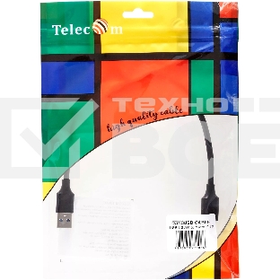 Кабель соединительный Telecom TUS712-0.3M USB3.0 Am-MicroBm 0.3m Telecom (TUS712-0.3M)