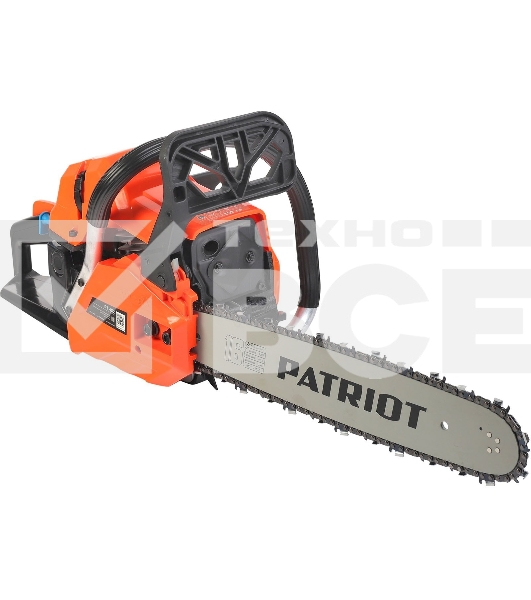 Пила цепная бензиновая PATRIOT PT 452, 3,4л.с., шина 16