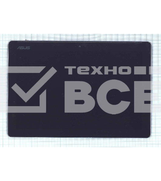 Модуль (матрица + тачскрин) для Asus Zenpad 10 (Z300CL) черный с рамкой
