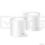 Бесшовный Mesh роутер TP-Link Deco X10 (DECO X10(2-PACK)) AX1500 10/100/1000BASE-TX белый (упак.:2шт), фото10
