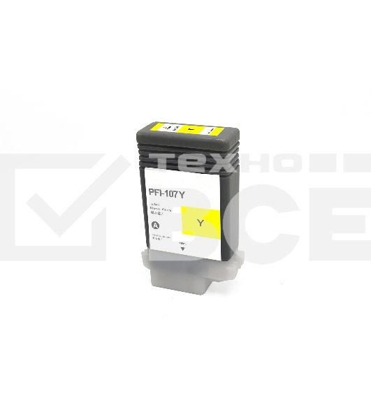 Струйный картридж NV Print PFI-107Y (NV-6708B001) Yellow для Canon imagePROGRAF iPF670/680/770 (130 мл)