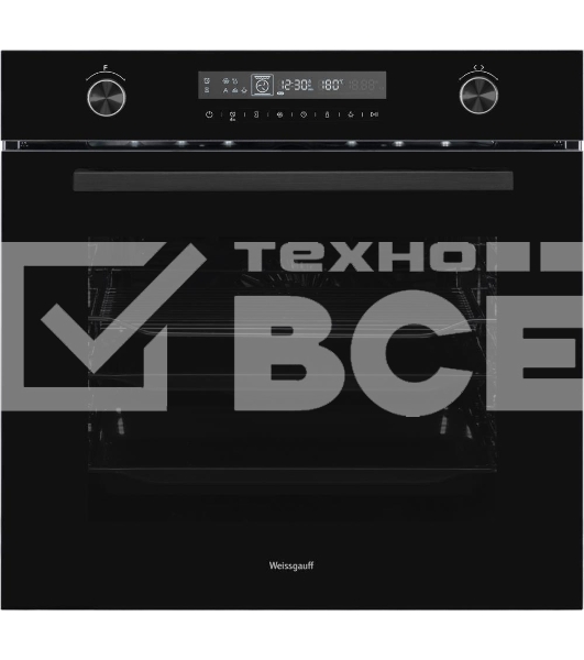 Духовой шкаф Weissgauff EOM 741 PDB Black Edition