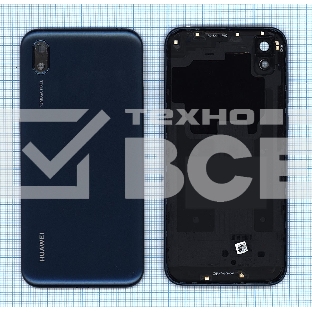 Задняя крышка для Huawei Y5 2019  синяя