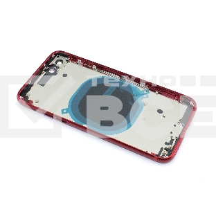 Задняя крышка (корпус) в сборе с рамкой для Apple iPhone SE2 красная