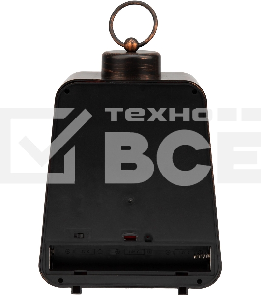 Светодиодный камин Neon-night Лофт с эффектом живого огня 17х10х24,5 см, 3хС (не в комплекте) и USB (в комплекте)