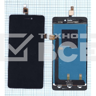 Дисплей для Micromax A290 черный